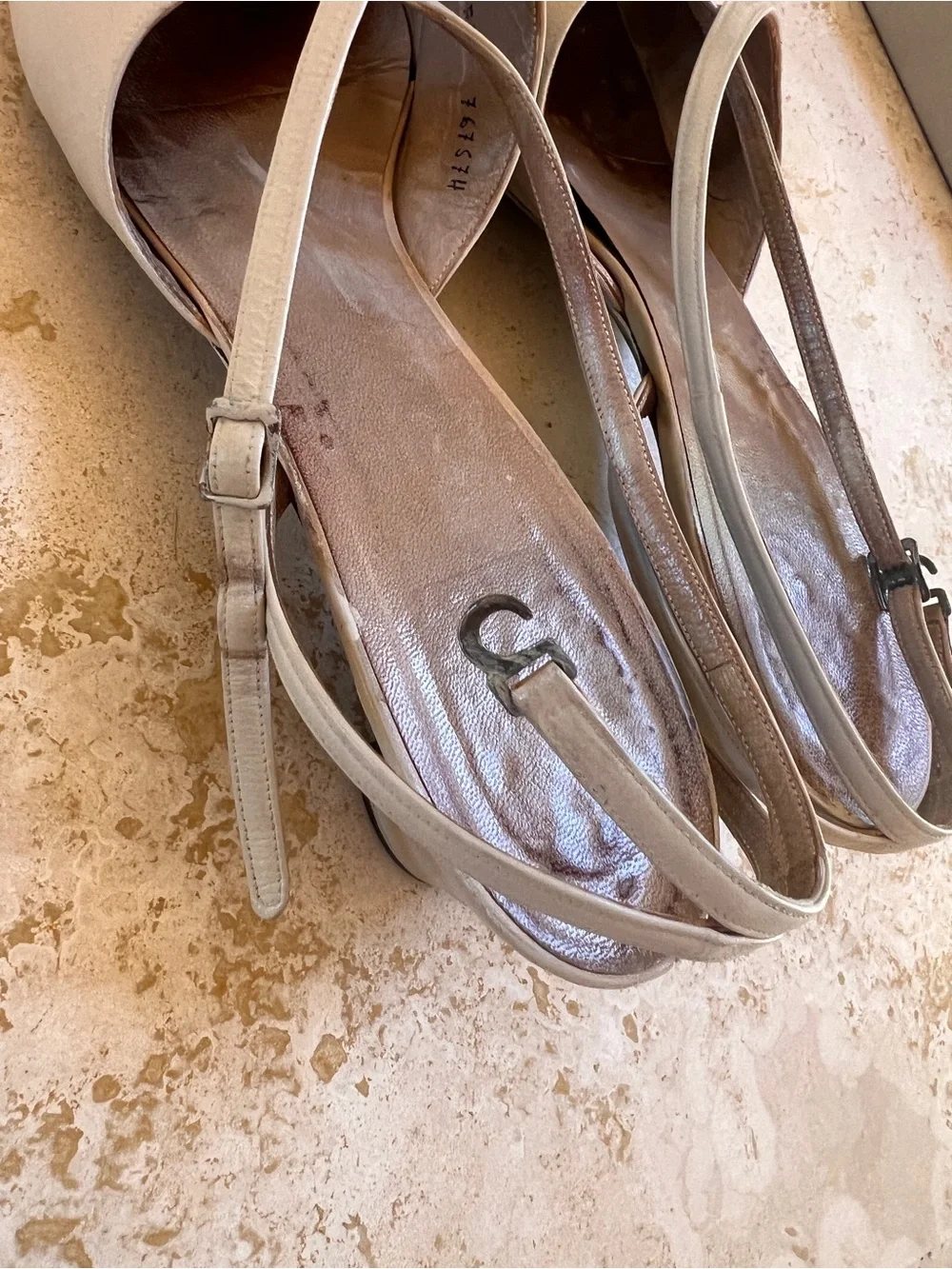 Vintage Christian Dior “Mansart” Slingback Pumps